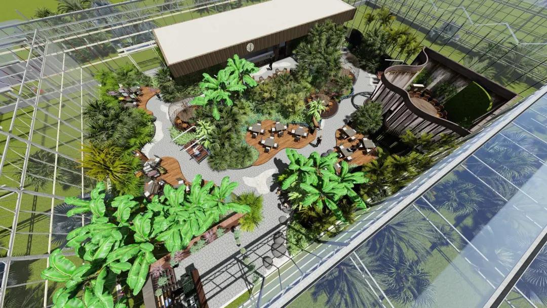 合肥温室生态餐厅绿化养护的设计理念